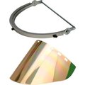 Paulson Mfg Paulson Aluminum Hat Bracket & Gold/Green Face Shield, CB12- HA + IM22- GHC6FM CB12-HA + IM22-GHC6FM